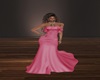 Elegant pink gown