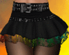Skirt Black Colorful RLL