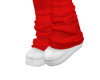 Christmas Red Legwarmer