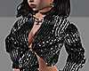 Sequin blk&Silver Shirt