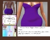 Date Night Gown Purple
