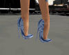 oriental heels blue
