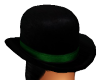 Bowler Hat w/Green Band