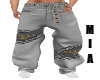 Gray Baggy Jeans