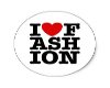 I Love Fashion Sticker