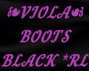 VIOLA BOOTS BLACK *RL