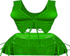 Marisa 2Pc  Green Dress