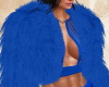 Leila Blue v2 Fur Coat
