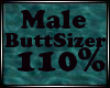 Male butt Resizer 110%
