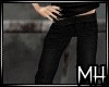 [MH] Dark Pvc Jean