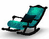 Teal Rocking Chair