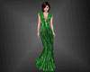 Lame Green Dress