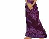 purpledamask long skirt