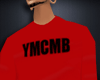 C) YMCMB Red Long Sleeve