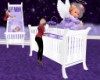 Purple Angel Crib