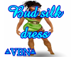 Bud silk dress BG