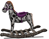 rocking horse purple