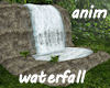 !Anim forest waterfall