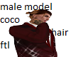 coco male model hair