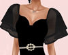 Black Gown Wedding