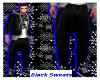 Black Sweats M
