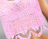 Crochet Top -Pink