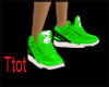F - Green Rabbit shoes