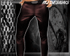MJ*Red Leather pants