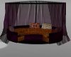 Jewel couch with canopy
