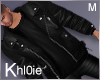 K Lea leather jacket M