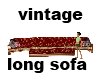 (Asli) Vintage long sofa