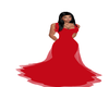 Deva Red gown