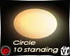 V: Circle 10 standing