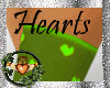 ~QI~ Hearts Shoes Lime