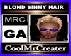 BLOND SINNY HAIR