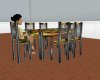 (CS) table and chairs
