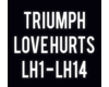 triumph love hurts