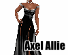 AA Black & Silver Gown