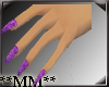 **MM** Purple Nails