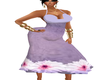 Bmxxl Purple Daisy Dress