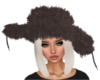 hat fur brown ushanka f