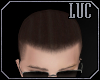 [luc] Hat Hair DarkRed