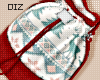 !!D Xmas Pouch Maroon