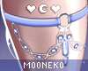 🌙 Miyah Garter Blue