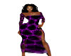 BMXXL Purple/BLK Gown