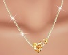 Tigereye Heart Necklace~