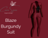 Blaze BurgundySuit