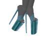~MICRO HEELS TEAL 2