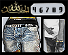 Shorts Color Light Denim