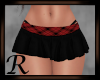 Add+ Red Plaid Skirt